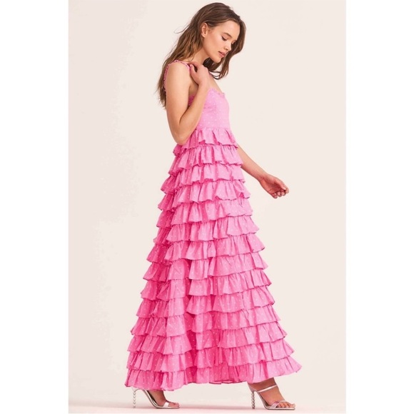 LOVE SHACK FANCY Idra Maxi Dress SIZE: 0 - Picture 6 of 7